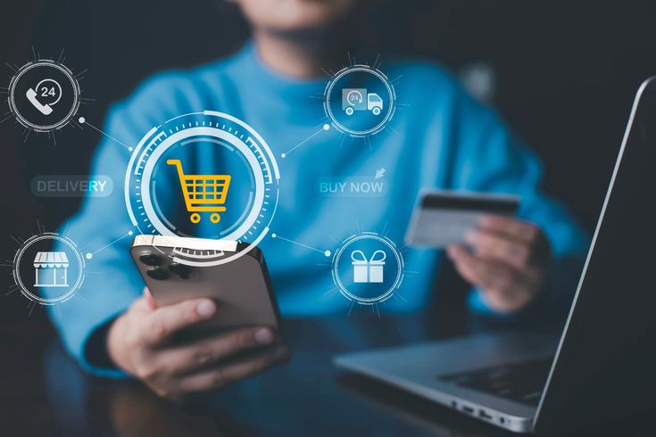 E-commerce team analyzing KPIs